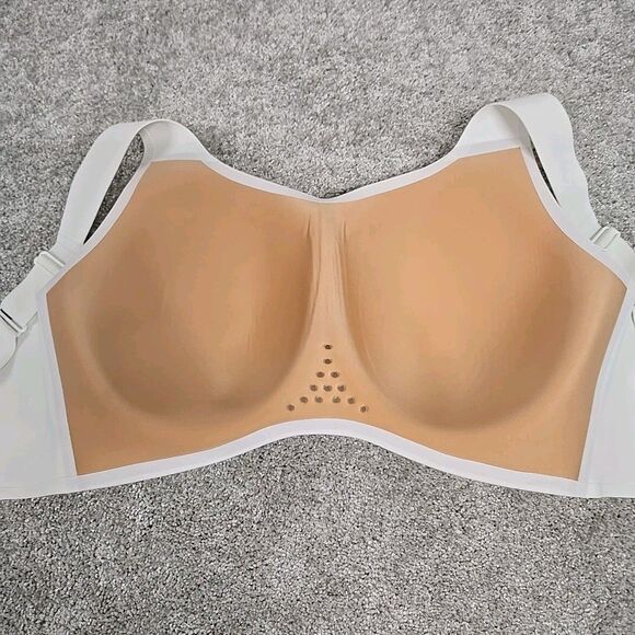 Knix Catalyst Sports Bra White Wireless Bra Women’s Size 8 - Picture 4 of 6